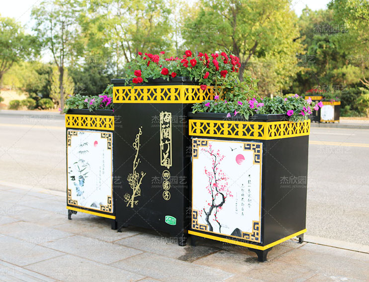移動(dòng)式組合花箱適合公園使用嗎？